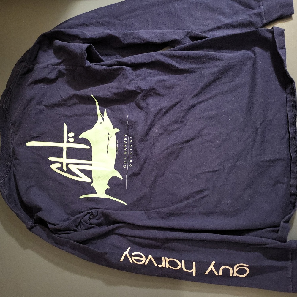 Mens Guy Harvey Long Sleeved Tshirt